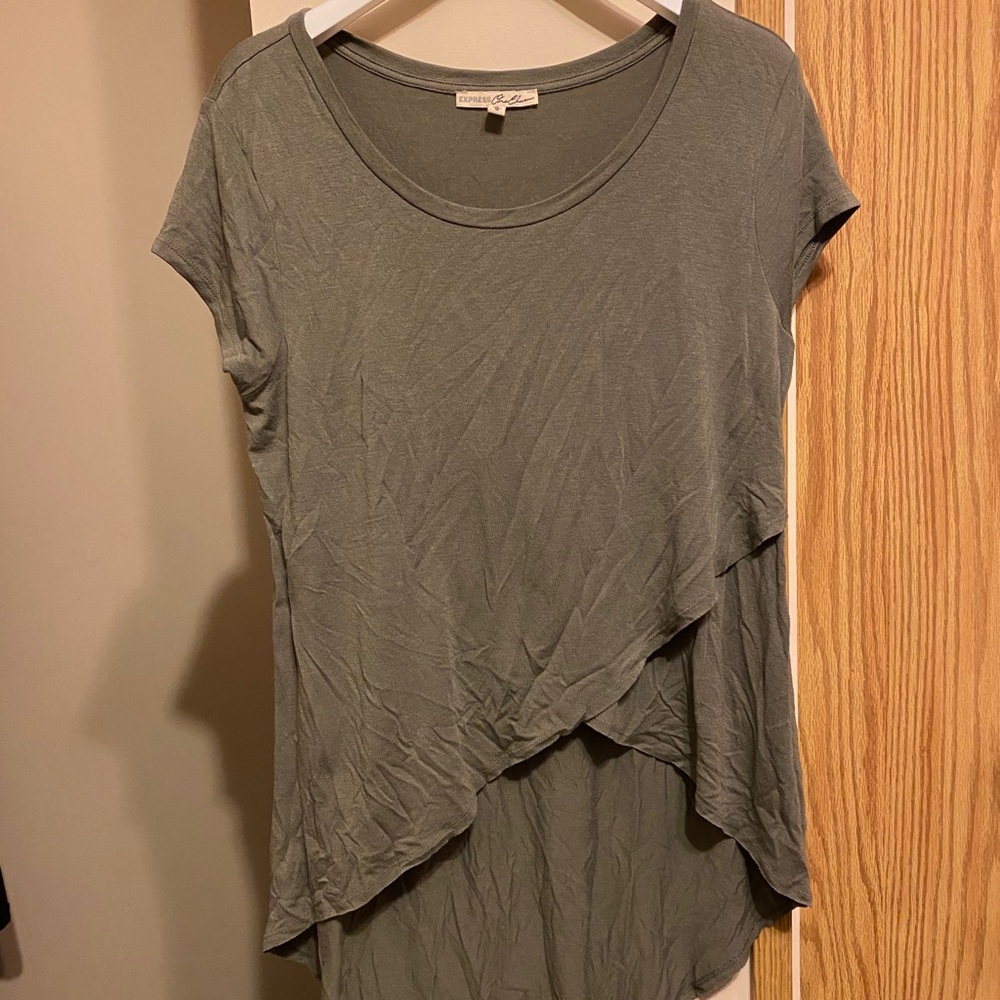 Express dark Green blouse